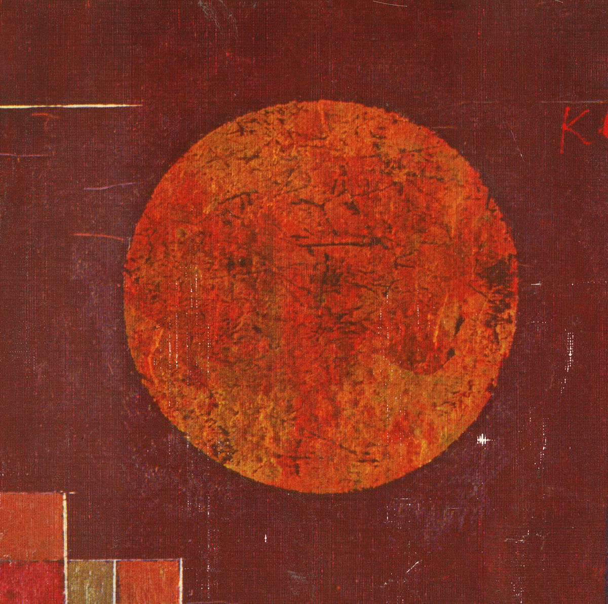 Detail 1: Red sun in Castle and Sun